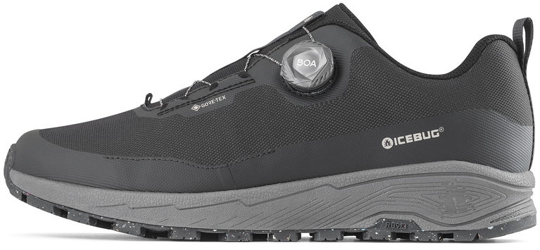 Icebug Trail Running Shoes Haze M BOA Lacing System RB9X GTX (waterproof) black/gray Men